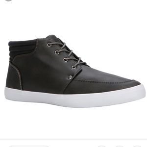 Never Been Worn Dark Gray Synthetic Sneakers